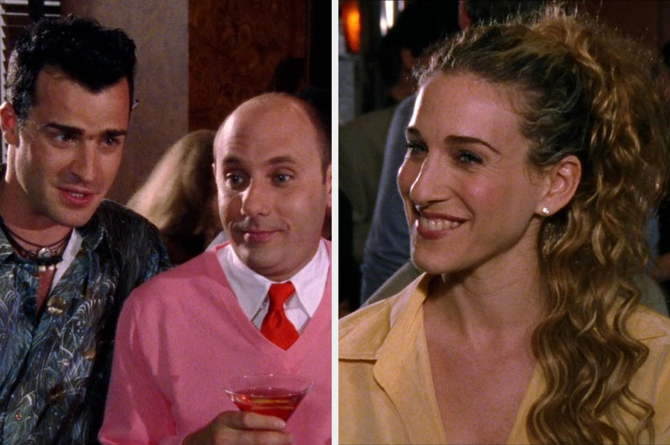 By the end of the episode, Carrie ditches Jared for Mr. Big (Chris Noth).