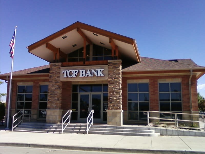 A Denver branch of the TCF Bank Source: Wikimedia Commons/Xnatedawgx