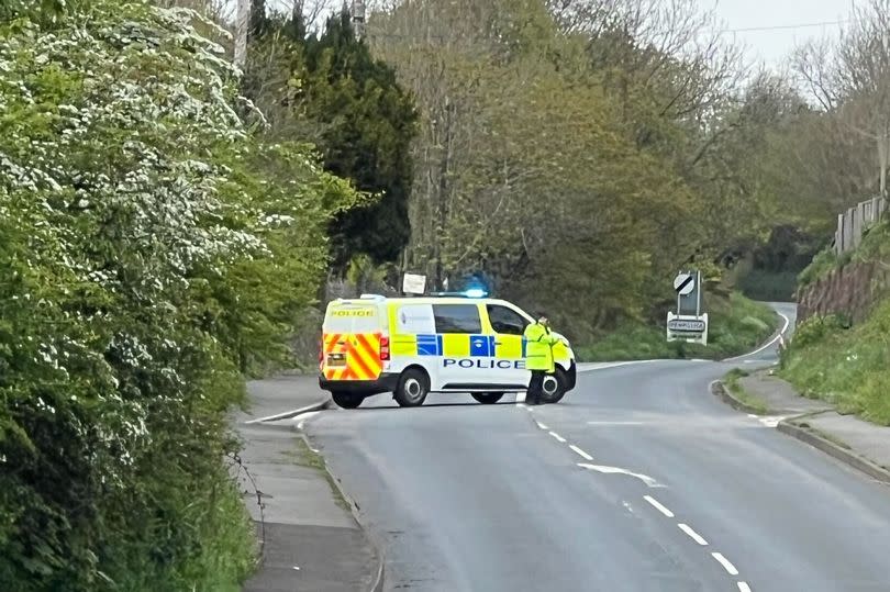 One person has suffered serious injuries after being struck by a car on the A390 in Cornwall