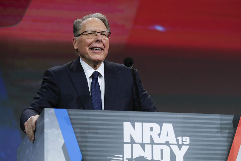 NRA CEO Wayne LaPierre. The president said the gun rights group would be “fully represented and respected” as the White House and Capitol Hill explore various ways to curb gun violence in the U.S.