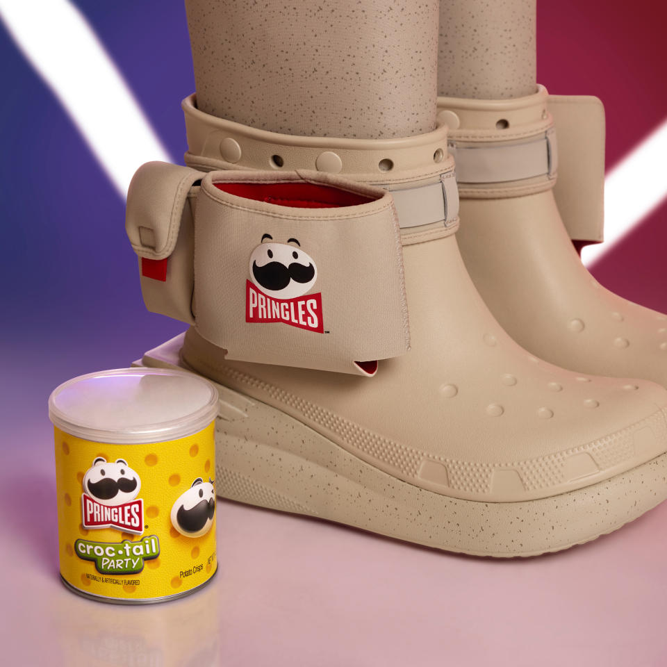 Pringles x Crocs Classic Crush Boot