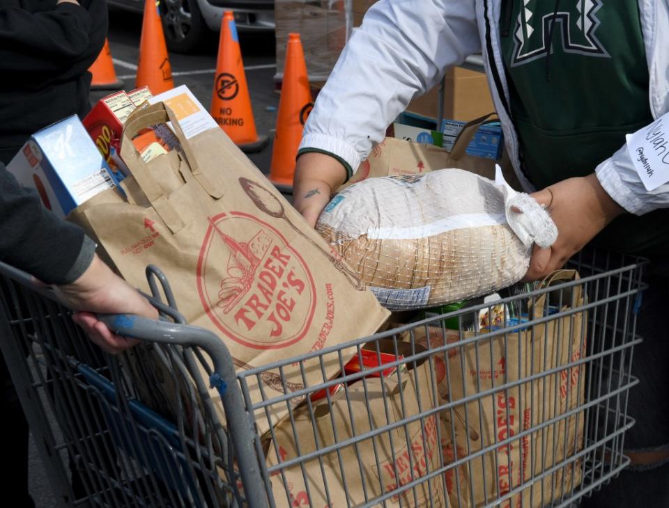 Trader Joe’s wants to create a “rewarding shopping experience, full of discovery and welcome,” which requires in-person shopping. Ethan Miller/Getty Images