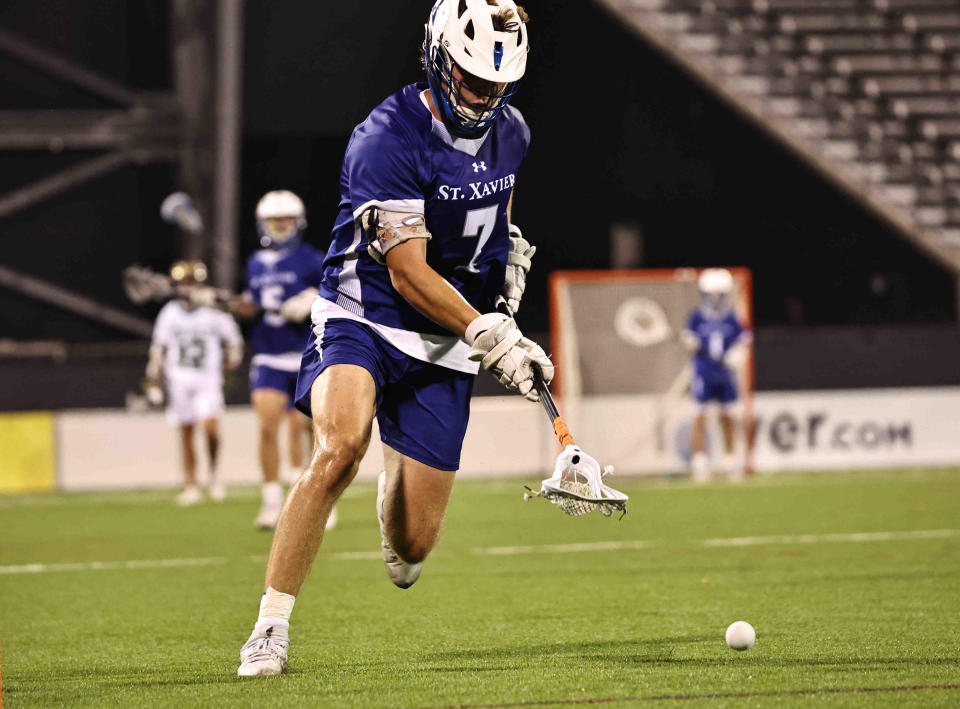 St. Xavier senior defender Max Bonner was an all-state selection.