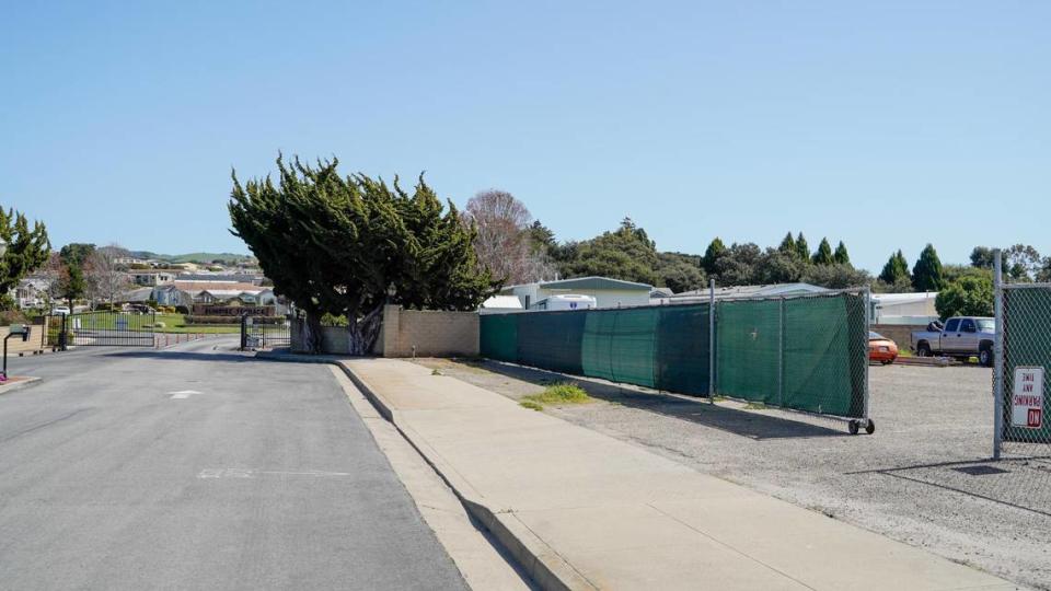 Sunrise Terrace Mobile Home Park residents are concerned a proposed Verizon 5G tower could hurt health and property values in their park March 8, 2024. The proposed tower was denied by the Arroyo Grande Planning Commission.