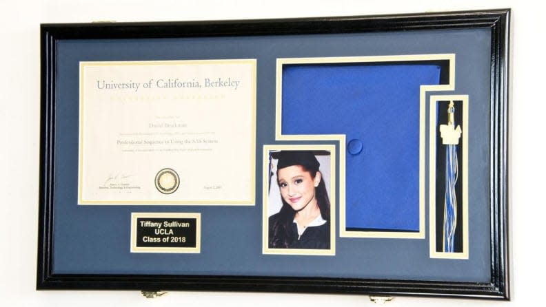 Best Graduation Gifts for Him: Diploma frame
