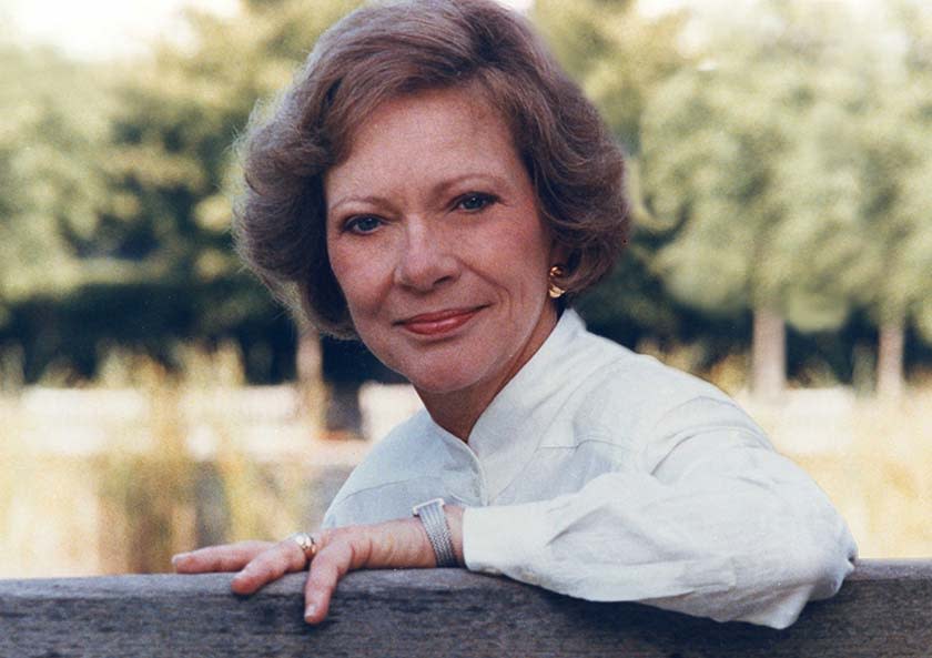 Rosalynn Carter at the Carter Center in 1993