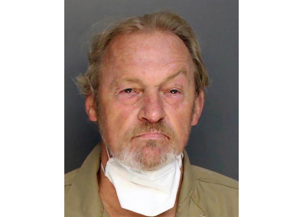 Curtis ‘Cousin Eddie’ Smith is seen in a booking photo after his arrest in Alex Murdaugh’s botched hitman plot (Colleton County Sheriffs Office)