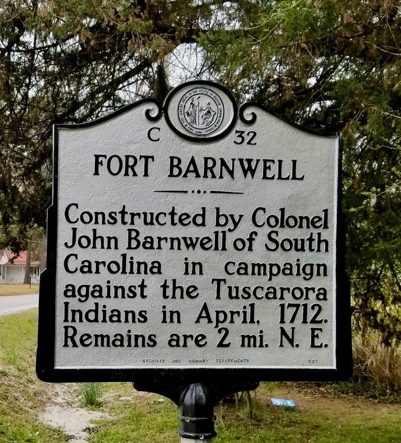 Fort Barnwell Fort