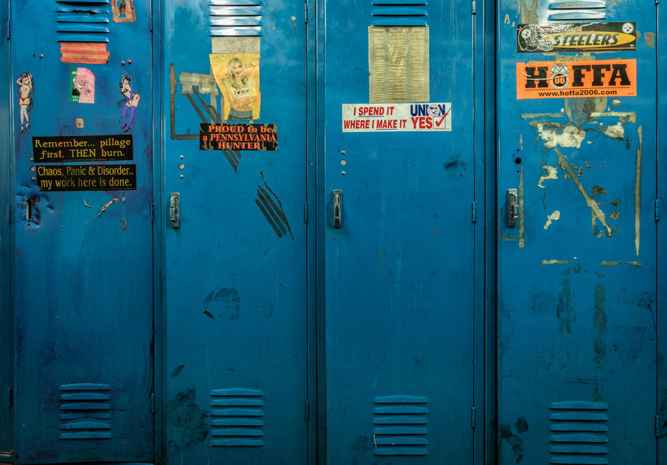 Stop the presses! Photographer documents newspaper’s eerie abandoned printing presses.