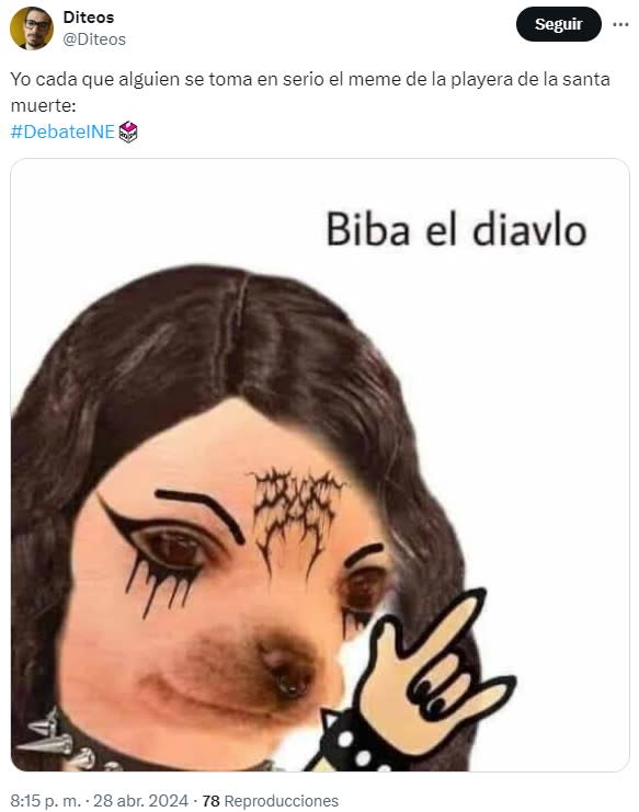 santa muerte segundo debate presidencial memes