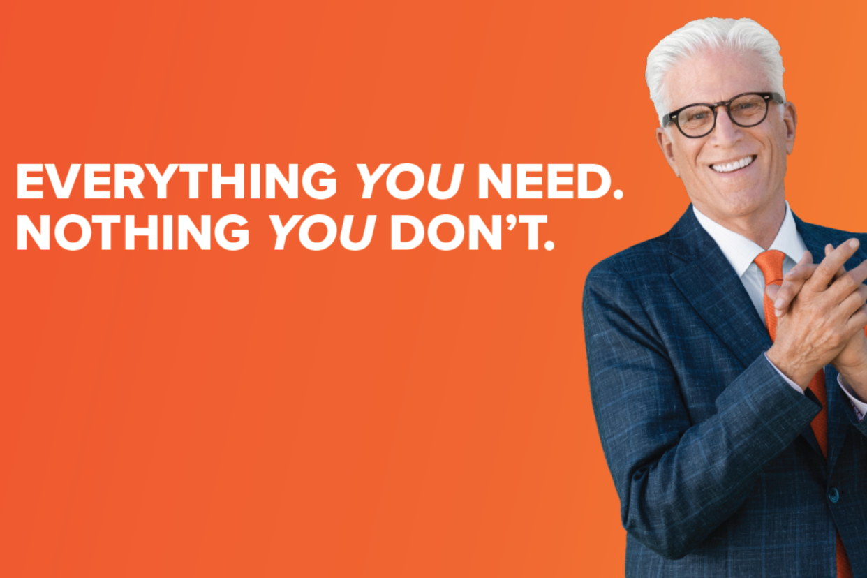 Ted Danson is the face of Consumer Cellular.