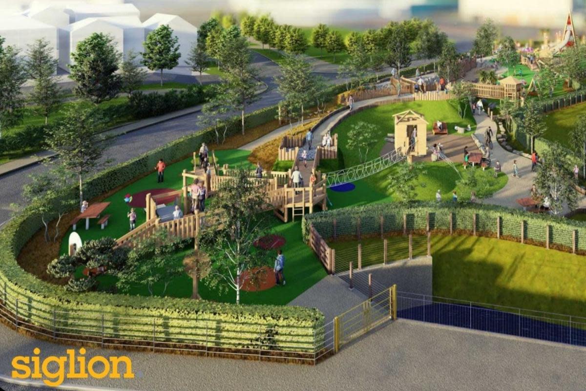 Artist's impression of new play park in Seaburn <i>(Image: Sunderland Council)</i>