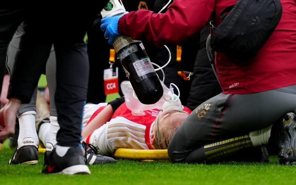 Frida Maanum – Arsenal's Frida Maanum 'stable' after collapsing in League Cup final against Chelsea