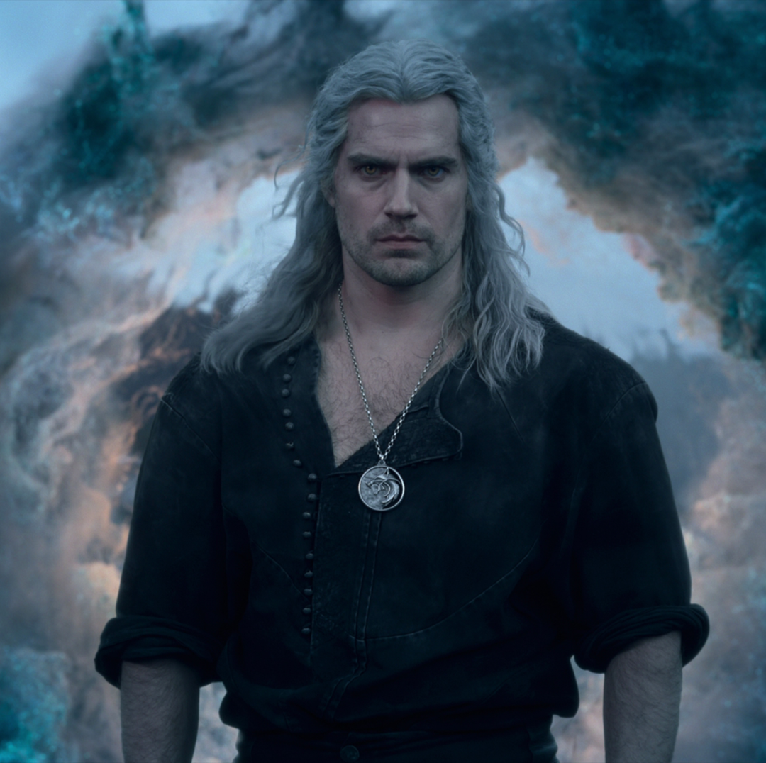  henry cavill in the witcher season 3 