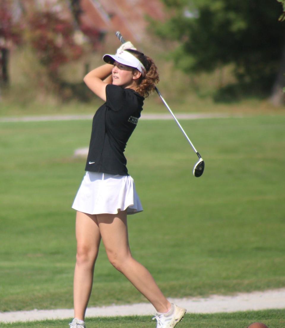 Senior Emily Clark has shown great improvement on the golf course during what's been a solid career for the Cheboygan High School team.