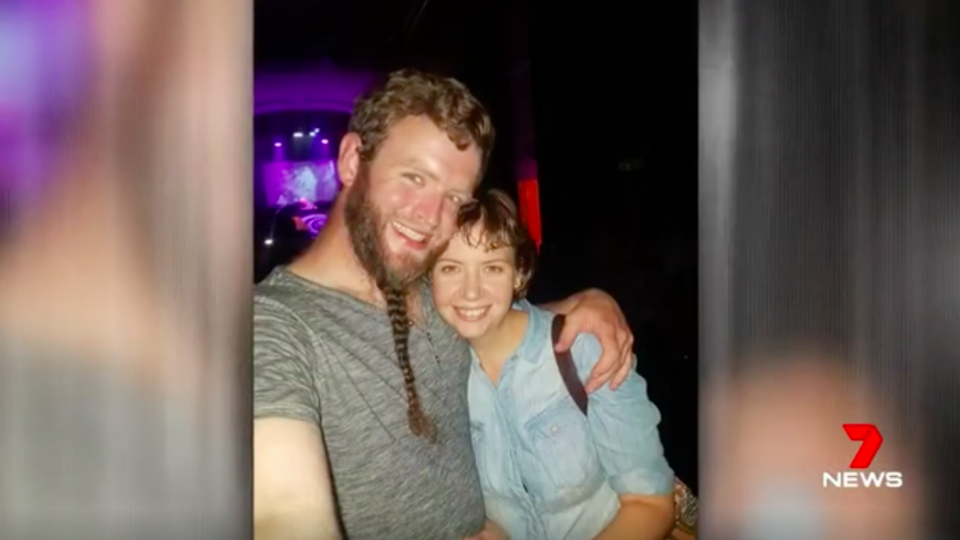 It took more than a year for Sean Fry, 32, to realise the woman he was in love with wasn’t sick. Source: 7 News