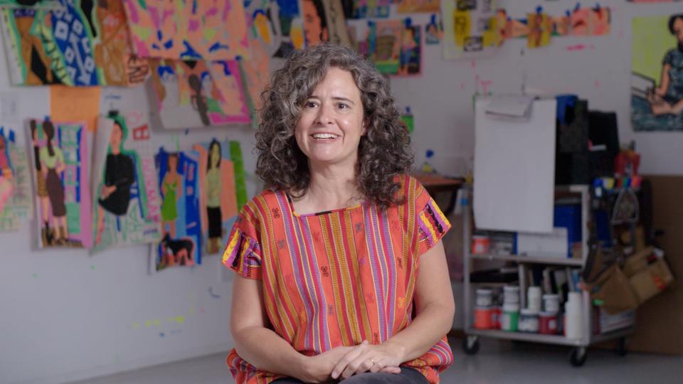 Los Angeles Times columnist Carolina Miranda is among the arts writers interviewed for the documentary "Out of the Picture."