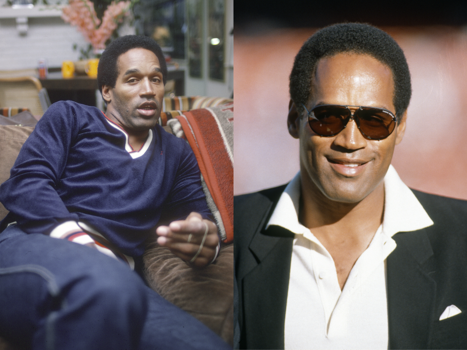 O.J. Simpson mentioned he 'caught cancer' back in the first half of 2023, but kept his health a secret in the past year. (Images via Getty)