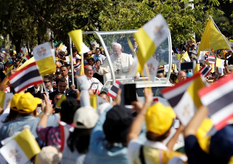 Pope Francis visits Thailand