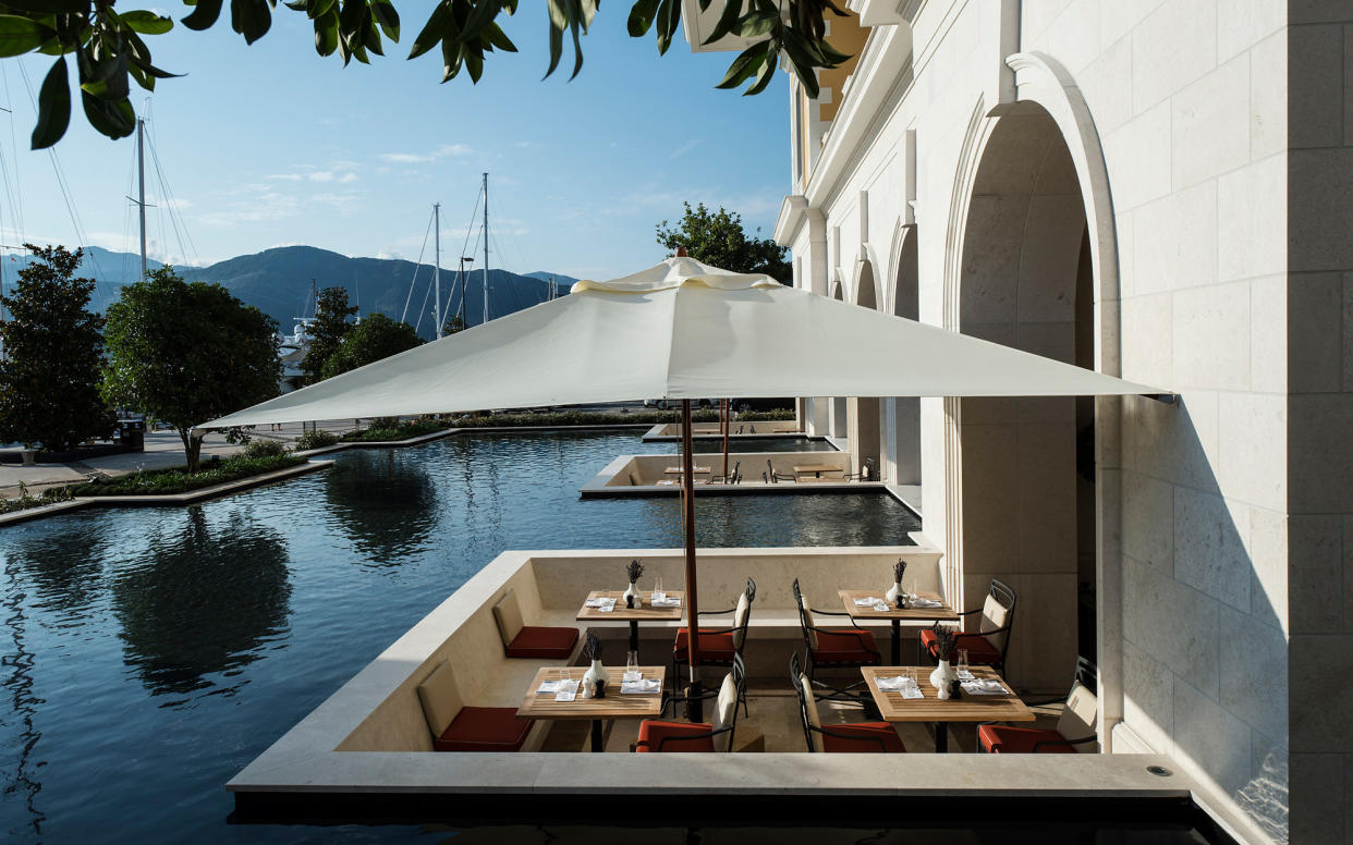 Regent Porto Montenegro stands elegantly at the heart of Porto Montenegro, the glittering marina and glamorous superyacht homeport.