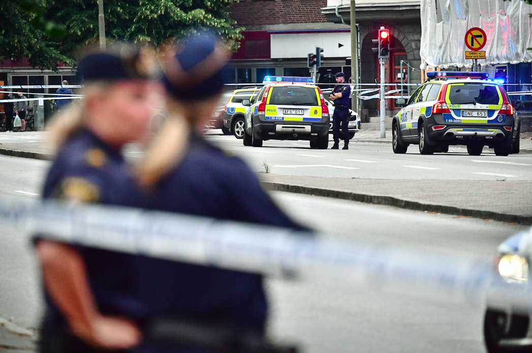 <em>Two people have died following a shooting in Malmo (AP)</em>