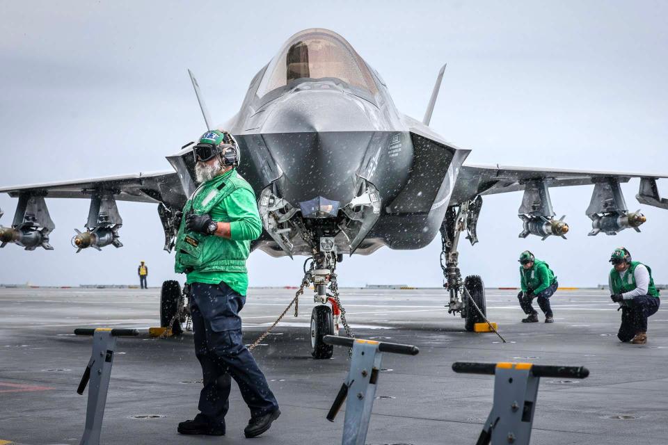 F-35B aboard HMS Prince of Wales