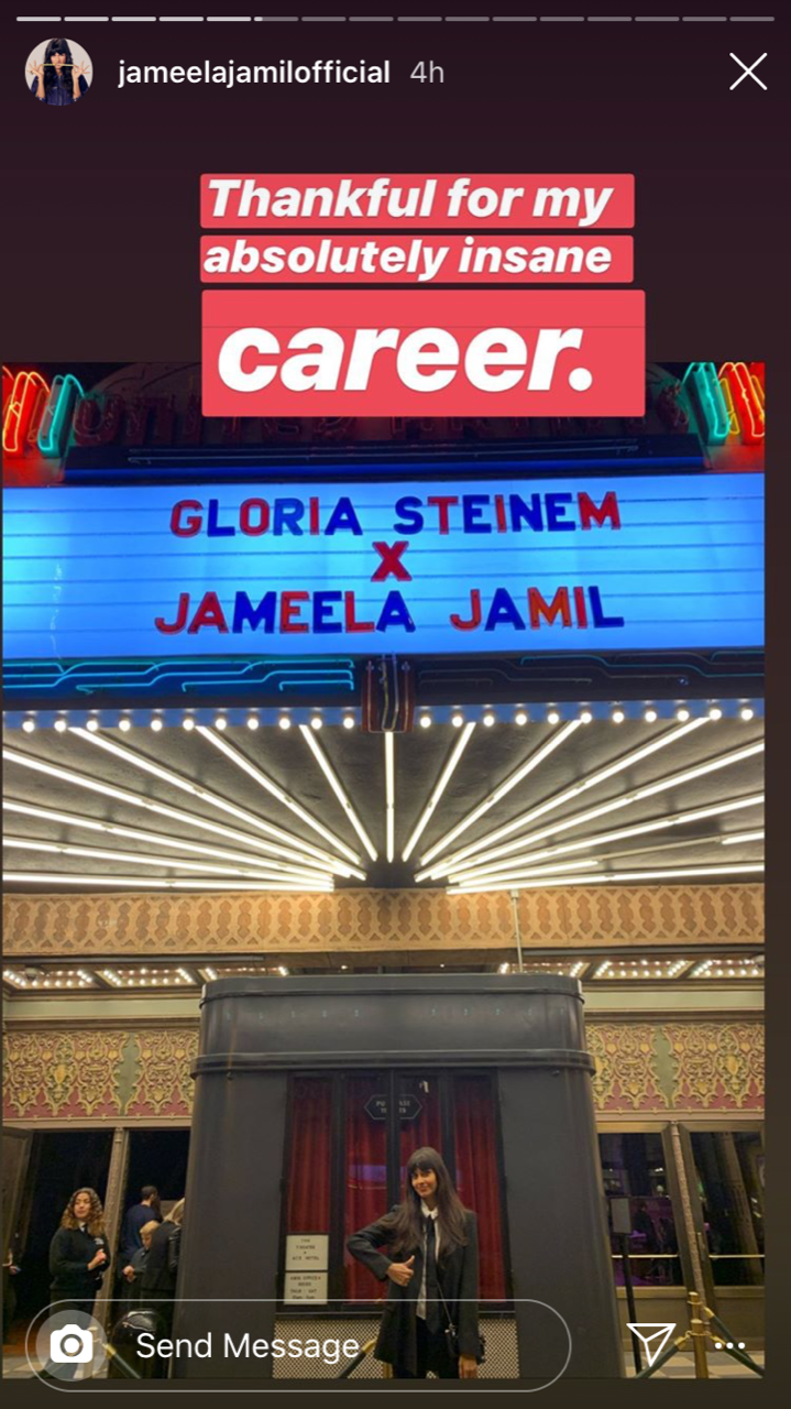 Jameela Jamil, Instagram