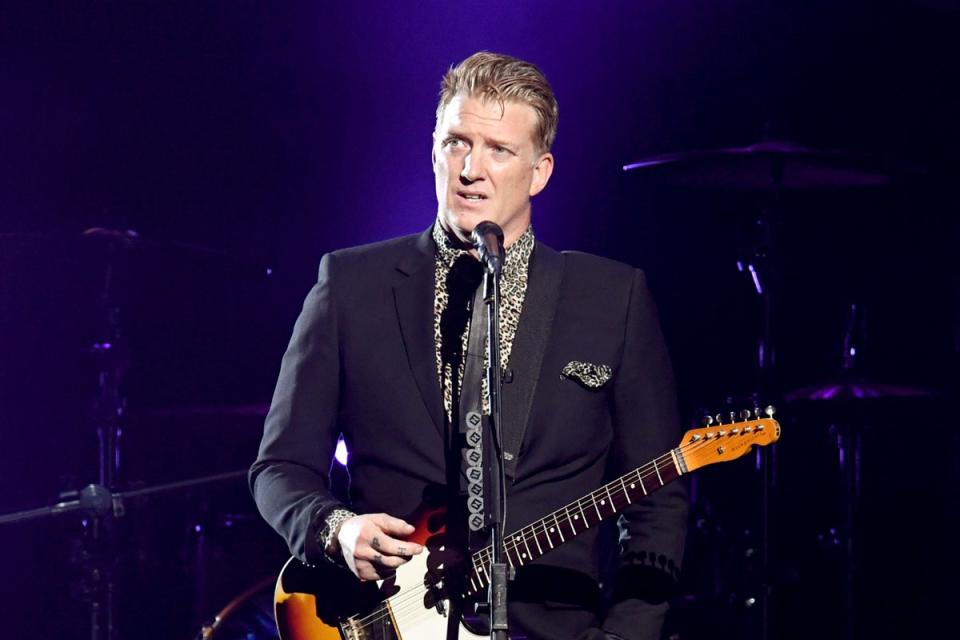 Josh Homme of Queens of the Stone Age performing in California in 2019 (Kevin Winter/Getty Images)