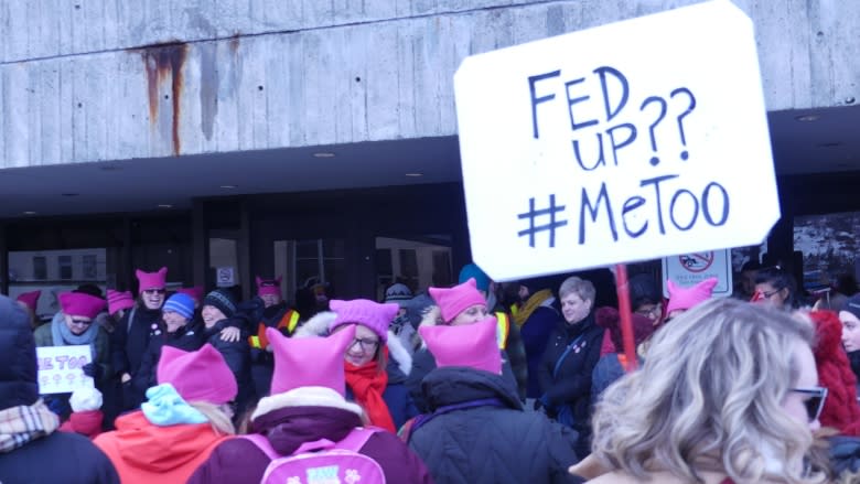 Women march through St. John's with equality on their minds