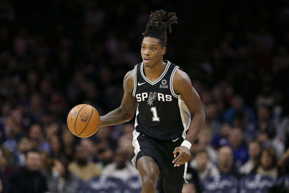 Lonnie Walker IV。 (AP Photo/Matt Slocum)