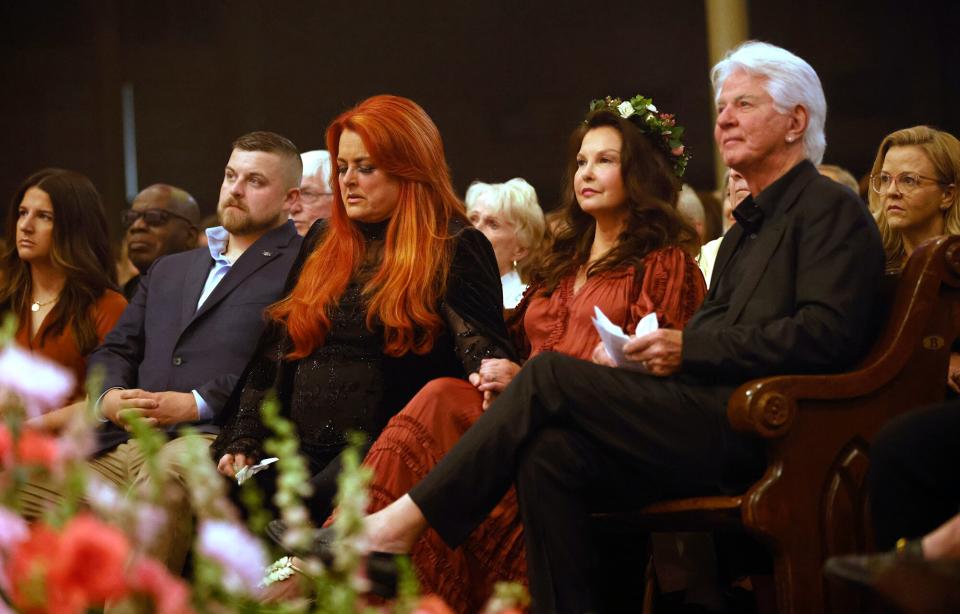 Wynonna Judd, Ashley Judd, and Larry Strickland