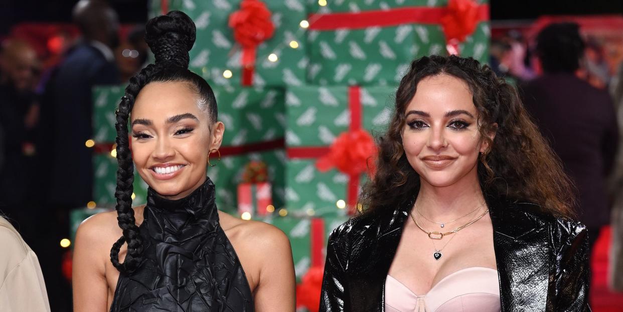 little mix stars perrie edwards, leigh anne pinnock and jade thirlwall