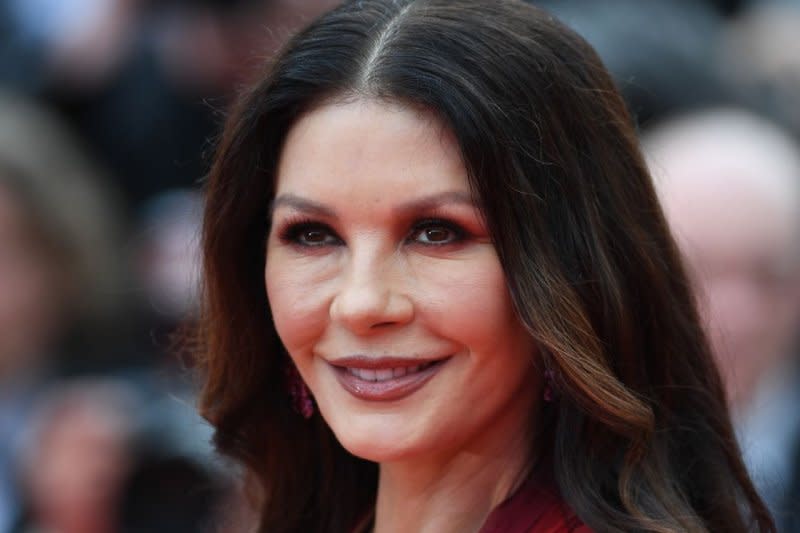 Catherine Zeta-Jones attends the Cannes Film Festival opening gala in May. File Photo by Rune Hellestad/UPI