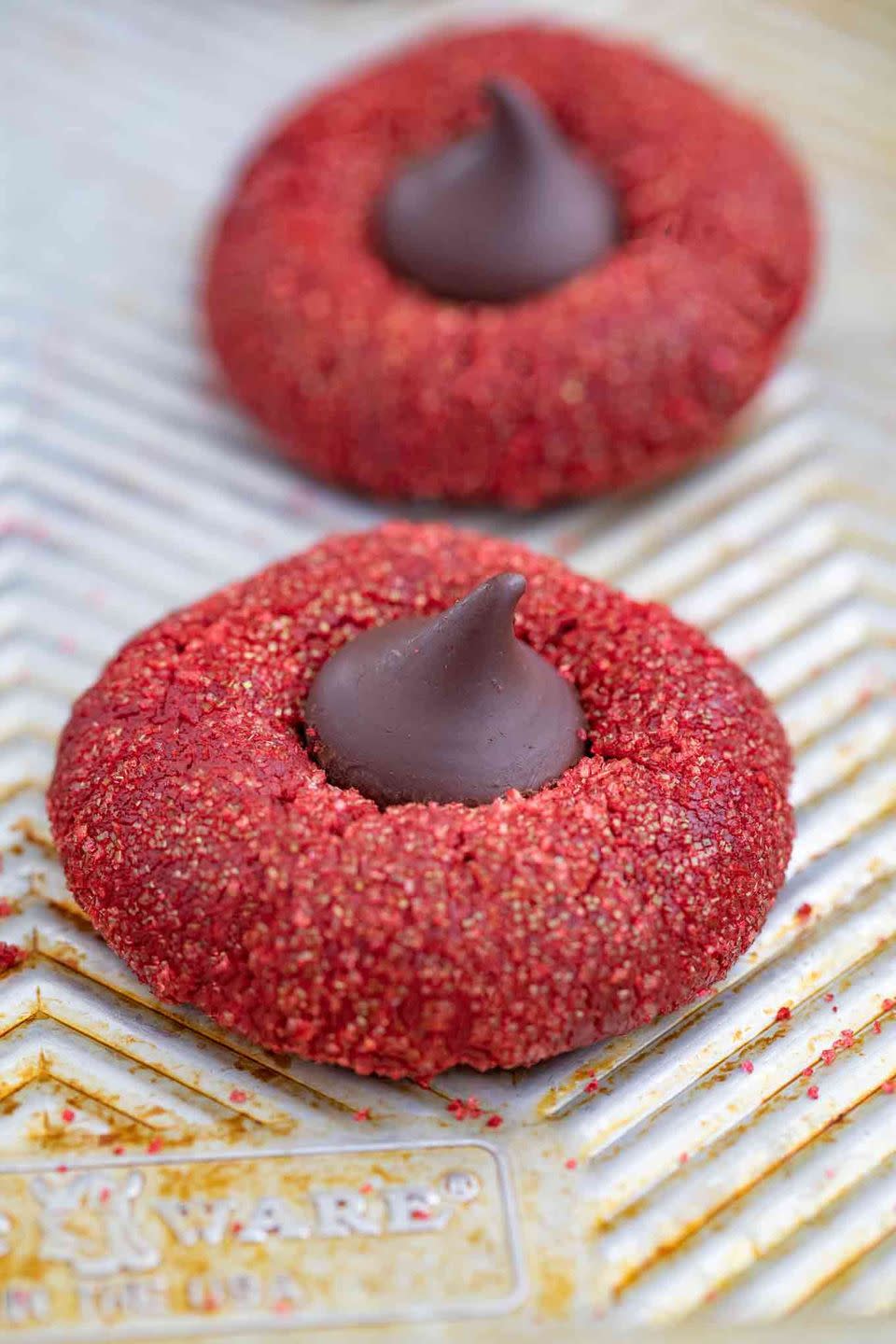 red velvet kiss cookie recipe