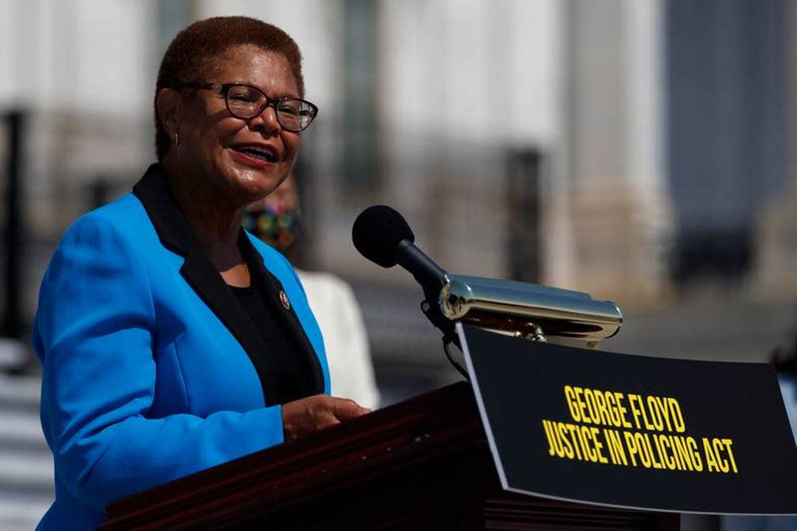 Karen Bass is one of four Black mayors representing the four largest U.S. cities for the first time in American history. In addition to Bass, who was elected mayor of Los Angeles last December, there’s Lori Lightfoot of Chicago, Eric Adams of New York City and Sylvester Turner of Houston.