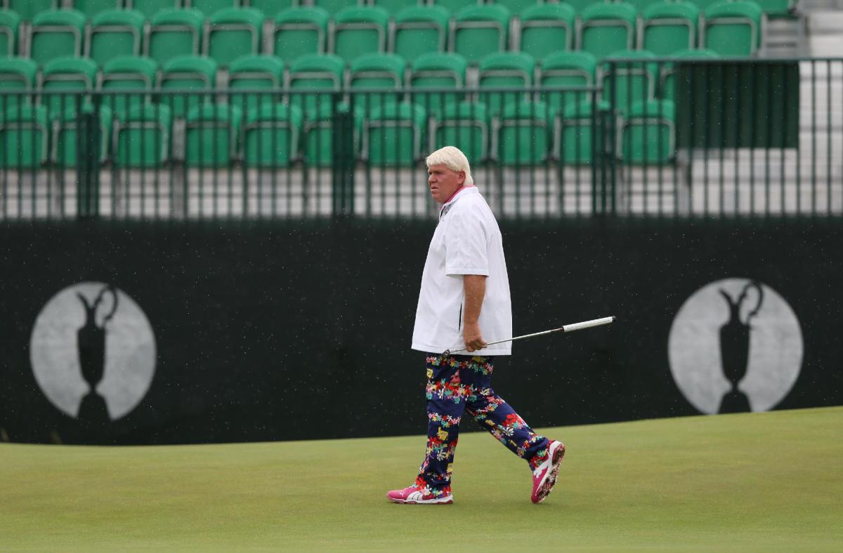 John Daly's SpongeBob SquarePants pants are simply the best