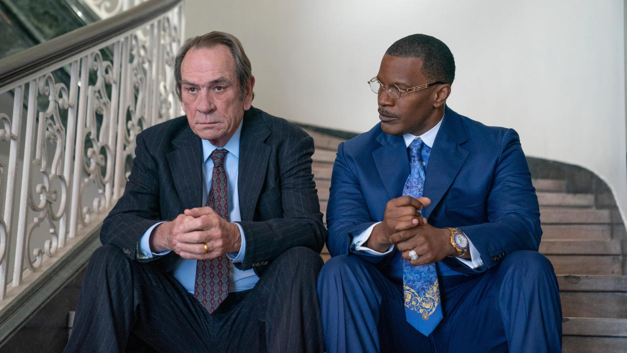 Tommy Lee Jones and Jamie Foxx in 