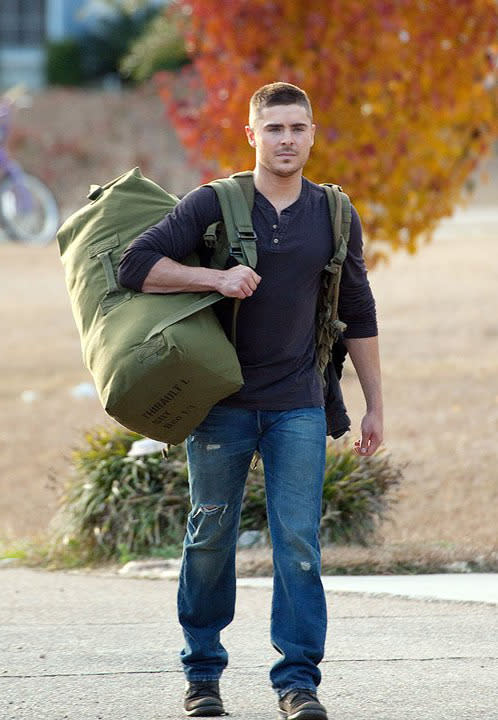 Zac Efron in "The Lucky One"