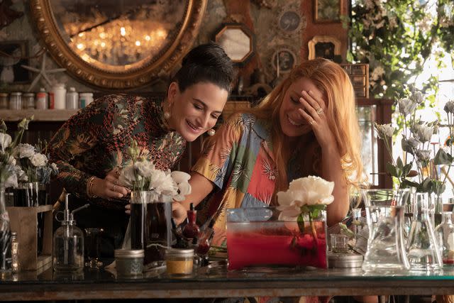 <p>Jojo Whilden</p> Jenny Slate and Blake Lively in "It Ends with Us"