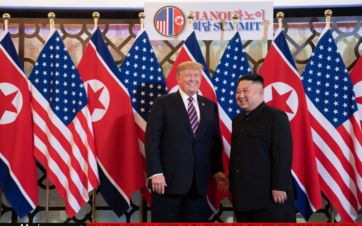 Kim Jong-un meets with Donald Trump on February 27 - Anadolu