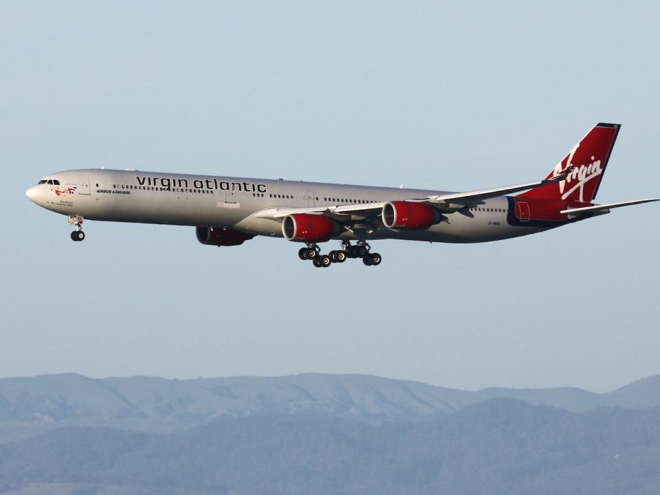 Virgin Atlantic Airbus A340 600