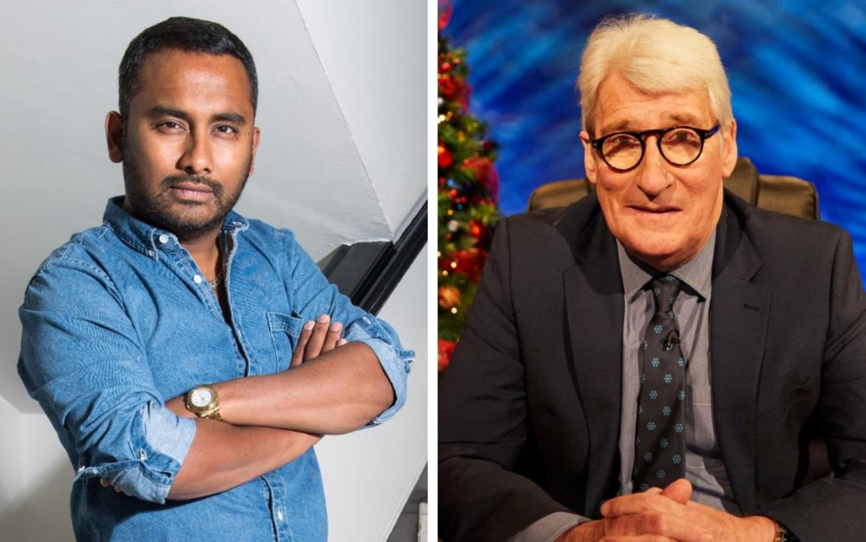 Amol Rajan Jeremy Paxman - Murray Sanders/Daily Mail/Rachel Joseph/ITV Studios