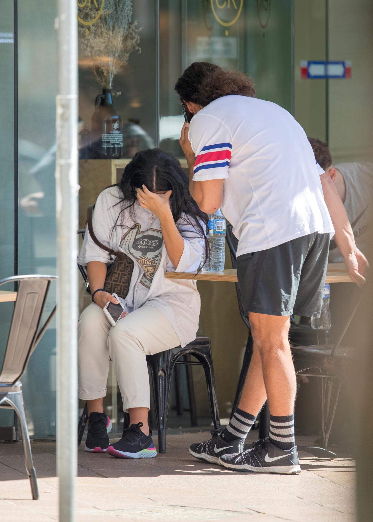 Martha and Michael were snapped at a tense breakfast the day after the MAFS finale aired. Photo: DIIMEX