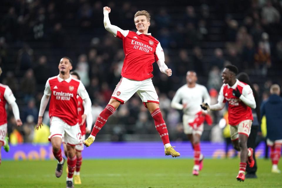 Tottenham Hotspur v Arsenal - Premier League - Tottenham Hotspur Stadium (PA)