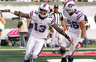 Buffalo Bills bench Stevie Johnson for T-shirt celebration, penalty flag -  ESPN