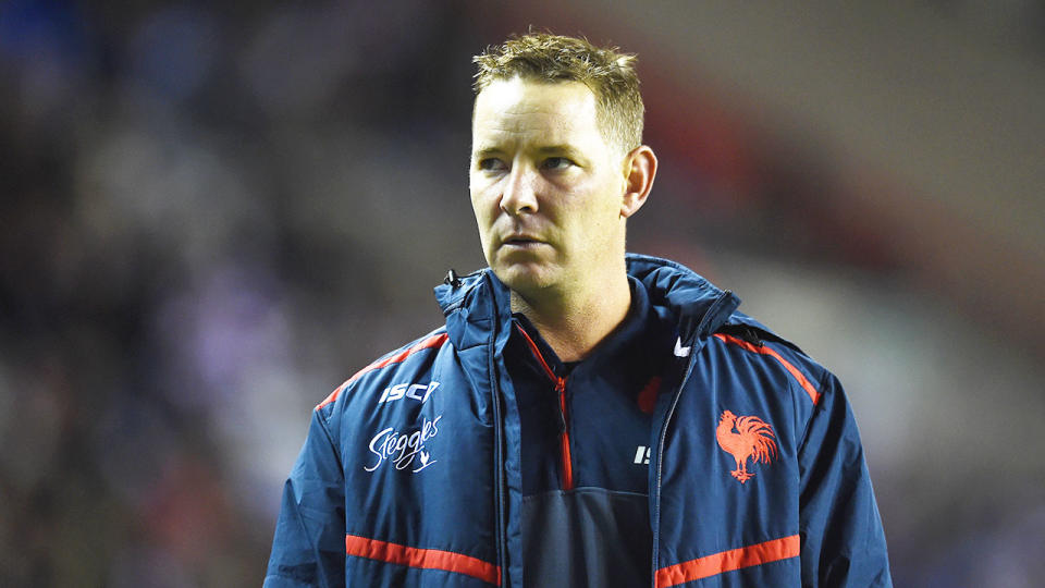 Sydney Roosters assistant Adam O'Brien.