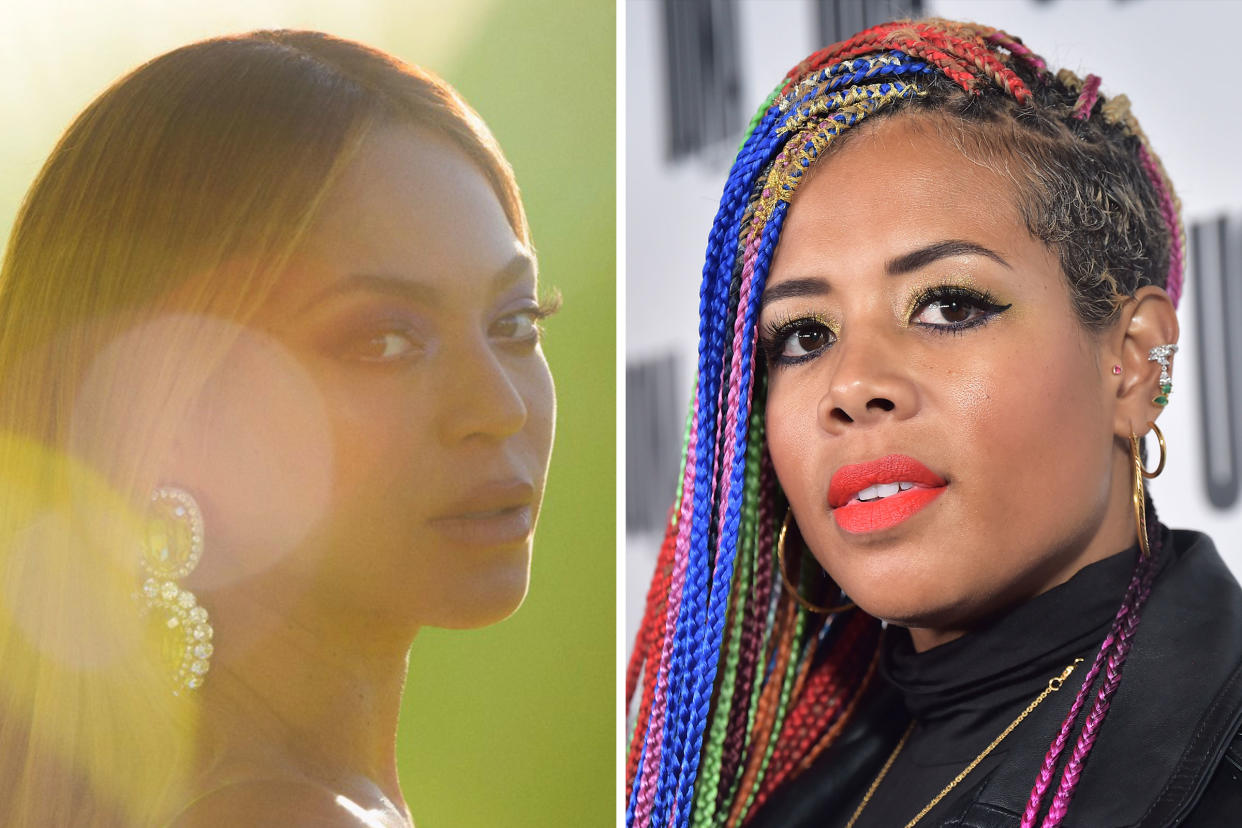 Split image of Beyoncé and Kelis