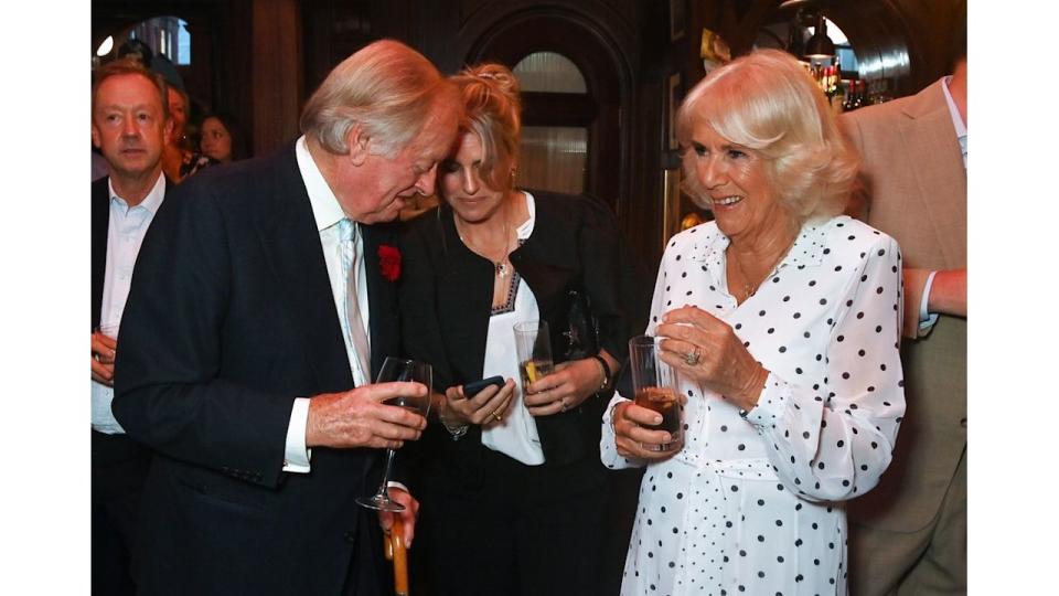 Camilla and Andrew with their daughter Laura 