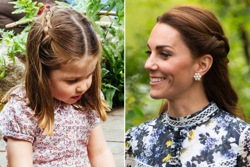 Princess Charlotte and Kate Middleton | Matt Porteous/Kensington Palace; SUZANNE PLUNKETT/REX