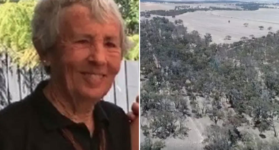 Perth grandmother Patricia Byrne, 84, vanished near Mount Trio in Stirling Range National Park about midday on Thursday. Source: 7 News